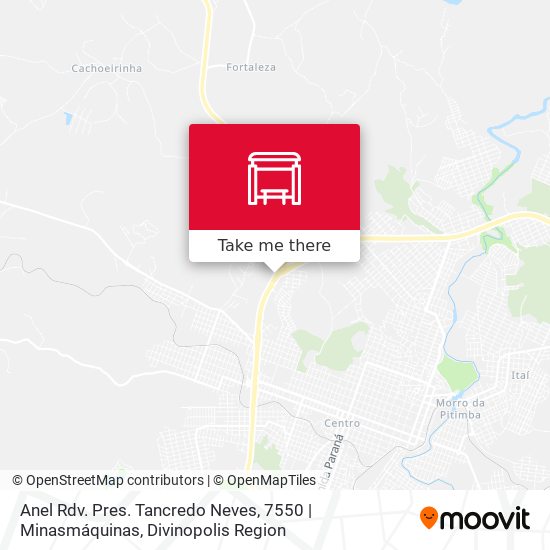 Anel Rdv. Pres. Tancredo Neves, 7550 | Minasmáquinas map