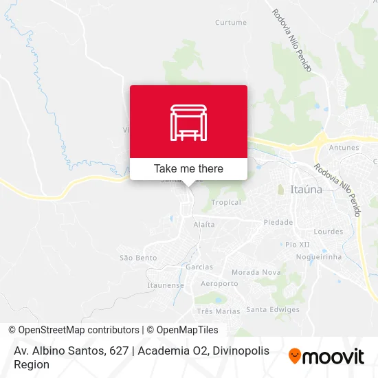Av. Albino Santos, 627 | Academia O2 map
