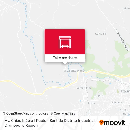 Av. Chico Inácio | Pasto - Sentido Distrito Industrial map