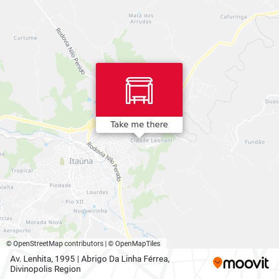 Av. Lenhita, 1995 | Abrigo Da Linha Férrea map