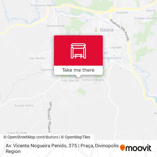 Av. Vicente Nogueira Penido, 375 | Praça map