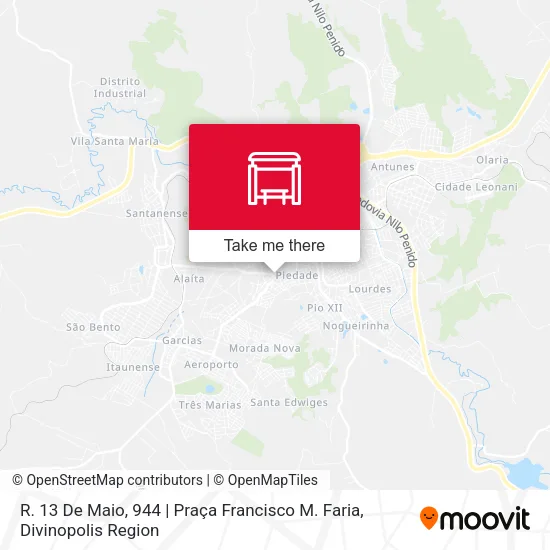 R. 13 De Maio, 944 | Praça Francisco M. Faria map