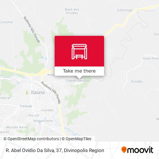 R. Abel Ovídio Da Silva, 37 map