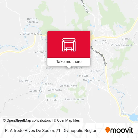 R. Alfredo Alves De Souza, 71 map