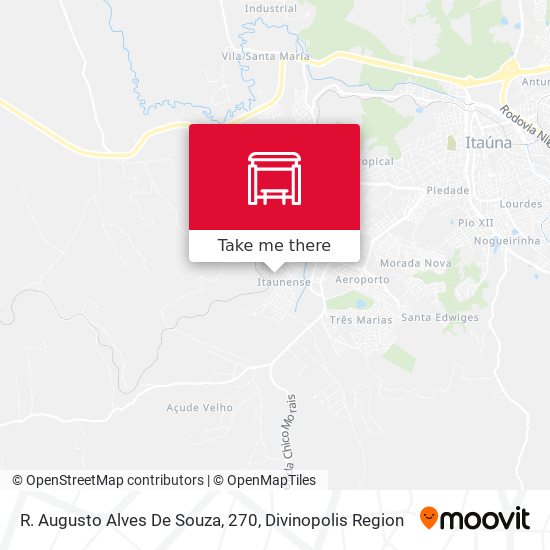 R. Augusto Alves De Souza, 270 map