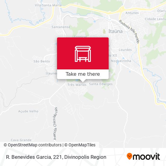 R. Benevides Garcia, 221 map
