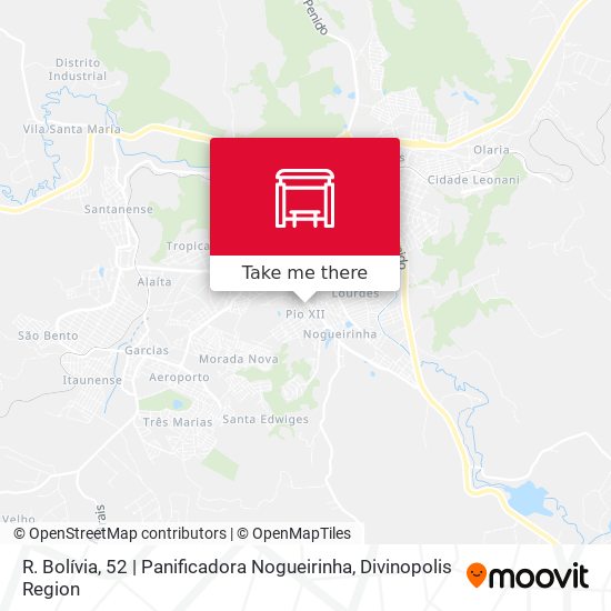 Mapa R. Bolívia, 52 | Panificadora Nogueirinha