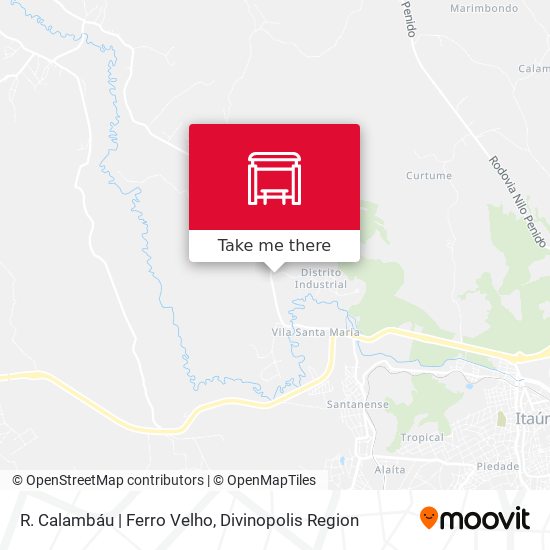 R. Calambáu | Ferro Velho map