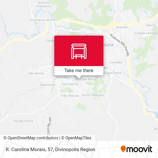 R. Carolina Morais, 57 map