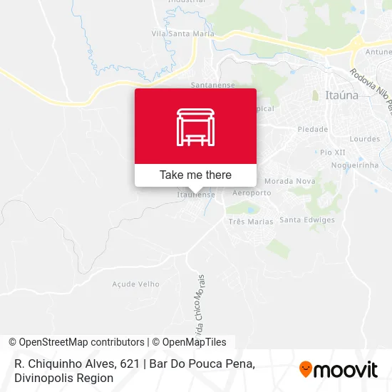 R. Chiquinho Alves, 621 | Bar Do Pouca Pena map