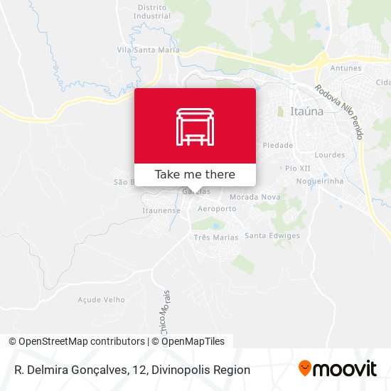 R. Delmira Gonçalves, 12 map