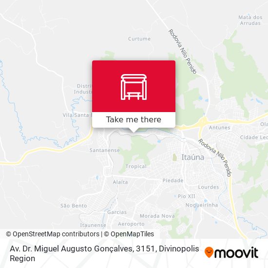 Av. Dr. Miguel Augusto Gonçalves, 3151 map