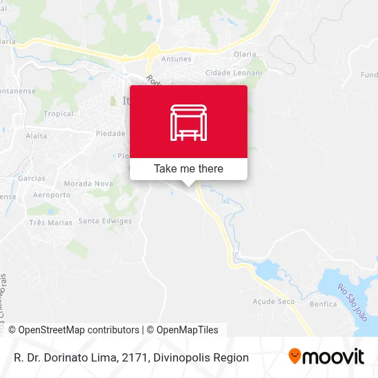 R. Dr. Dorinato Lima, 2171 map