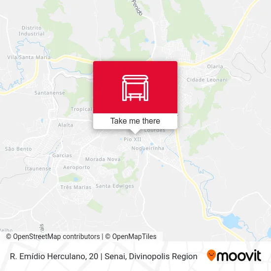 R. Emídio Herculano, 20 | Senai map