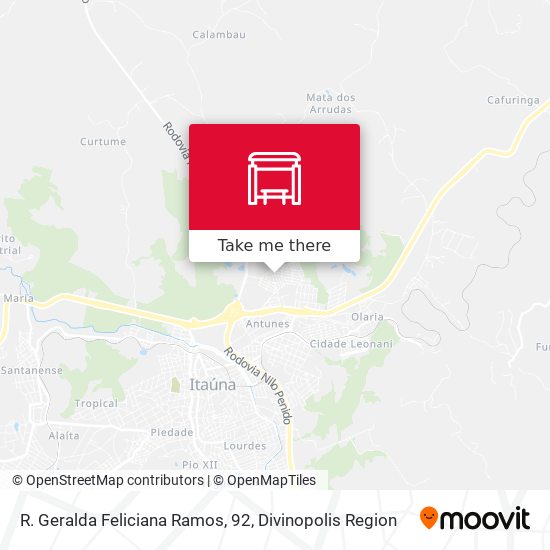 R. Geralda Feliciana Ramos, 92 map
