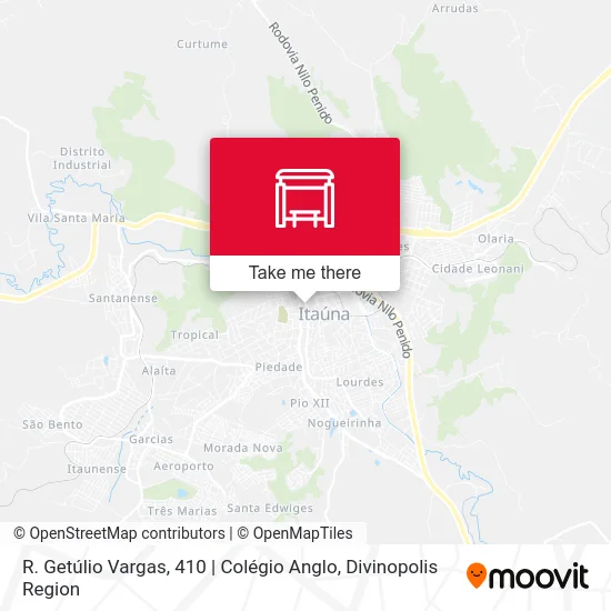 R. Getúlio Vargas, 410 | Colégio Anglo map