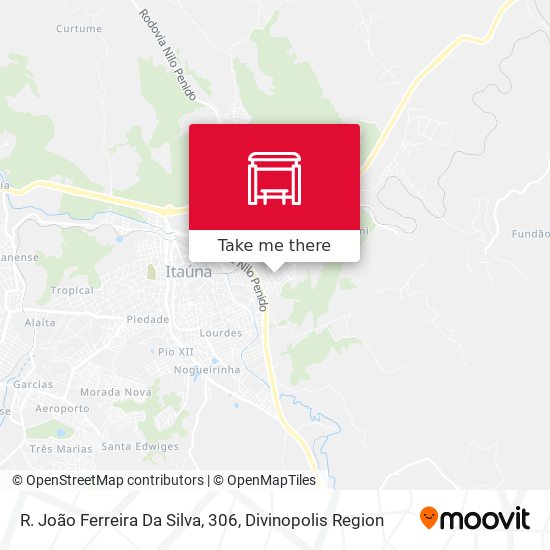 R. João Ferreira Da Silva, 306 map