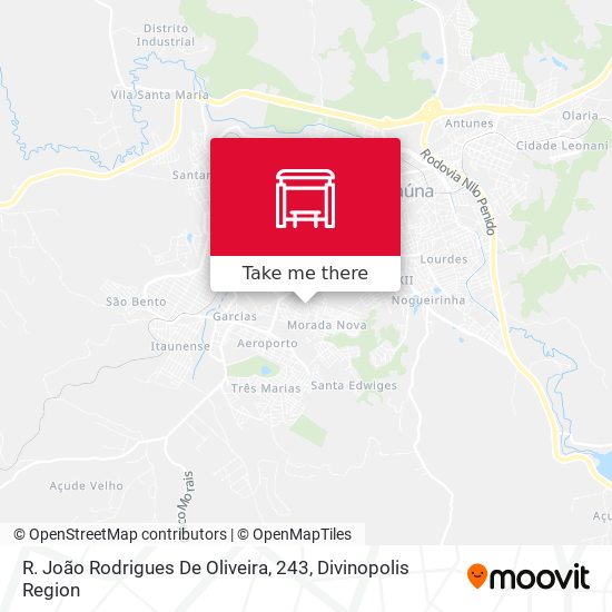 R. João Rodrigues De Oliveira, 243 map