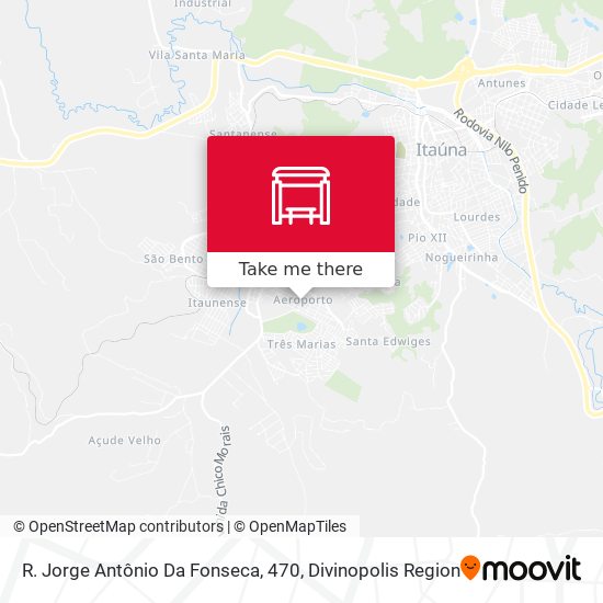 R. Jorge Antônio Da Fonseca, 470 map