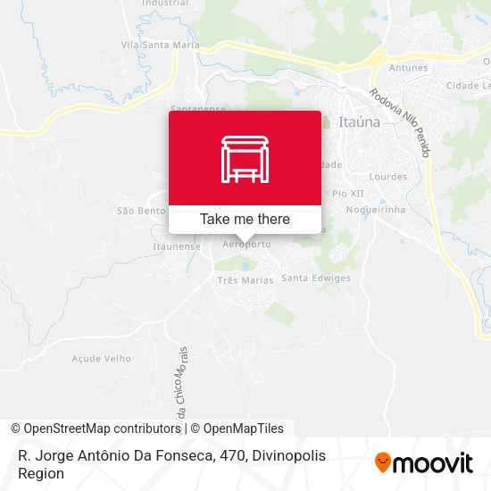 R. Jorge Antônio Da Fonseca, 470 map