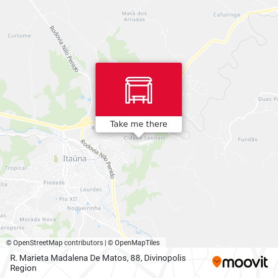 R. Marieta Madalena De Matos, 88 map