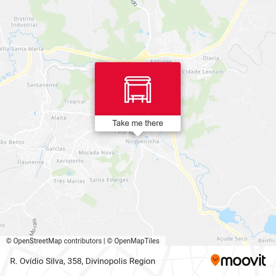 R. Ovídio Silva, 358 map