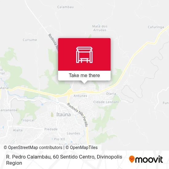 R. Pedro Calambáu, 60 Sentido Centro map