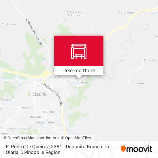 R. Pedro De Queiroz, 2381 | Depósito Branco Da Olaria map