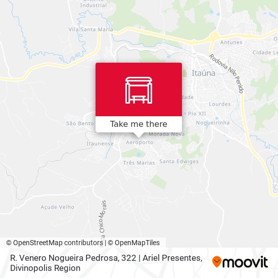 R. Venero Nogueira Pedrosa, 322 | Ariel Presentes map