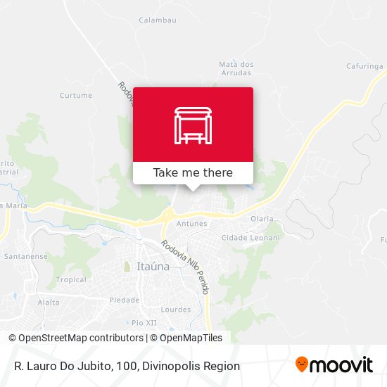R. Lauro Do Jubito, 100 map