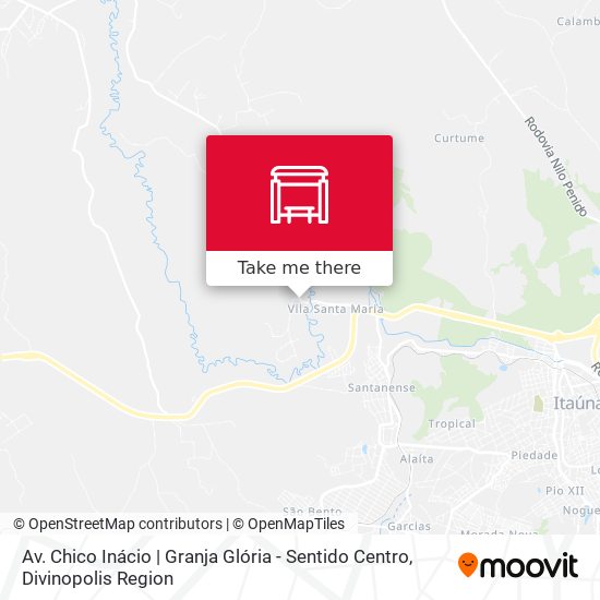 Av. Chico Inácio | Granja Glória - Sentido Centro map