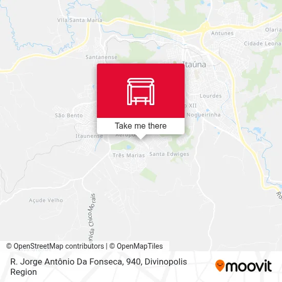 R. Jorge Antônio Da Fonseca, 940 map