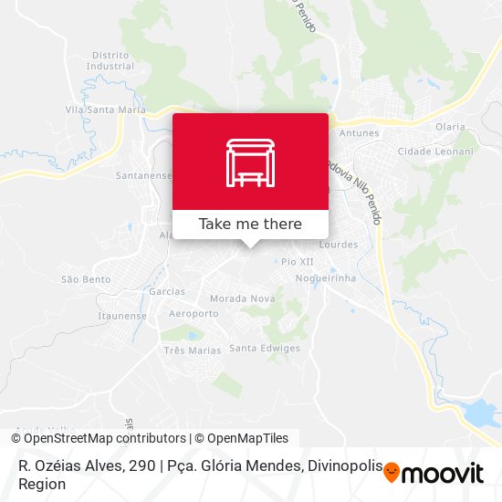 R. Ozéias Alves, 290 | Pça. Glória Mendes map