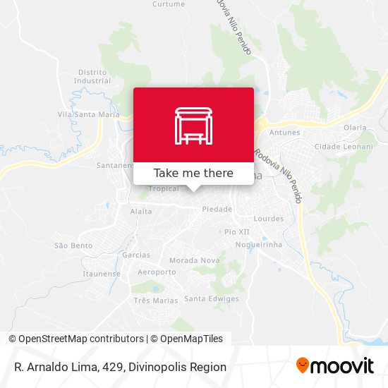R. Arnaldo Lima, 429 map