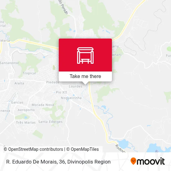 R. Eduardo De Morais, 36 map