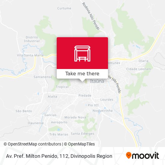 Av. Pref. Milton Penido, 112 map