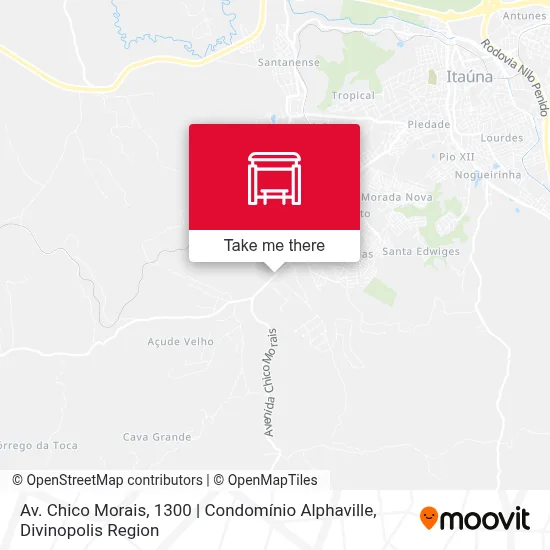 Av. Chico Morais, 1300 | Condomínio Alphaville map