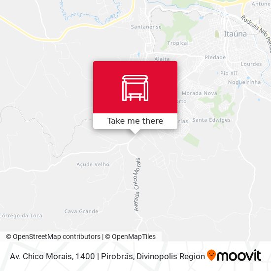 Av. Chico Morais, 1400 | Pirobrás map