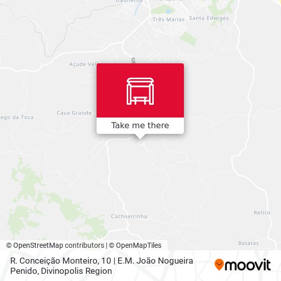R. Conceição Monteiro, 10 | E.M. João Nogueira Penido map