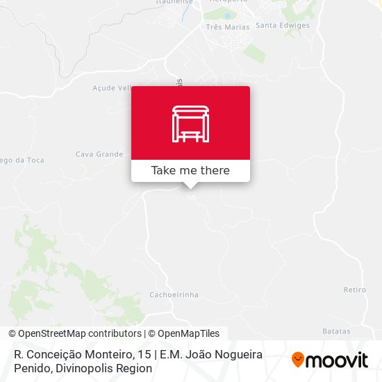 R. Conceição Monteiro, 15 | E.M. João Nogueira Penido map