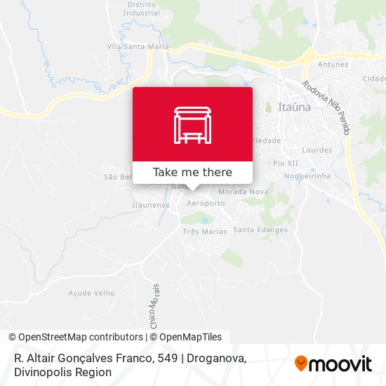 R. Altair Gonçalves Franco, 549 | Droganova map
