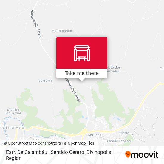 Estr. De Calambáu | Sentido Centro map