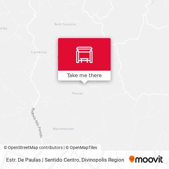 Estr. De Paulas | Sentido Centro map