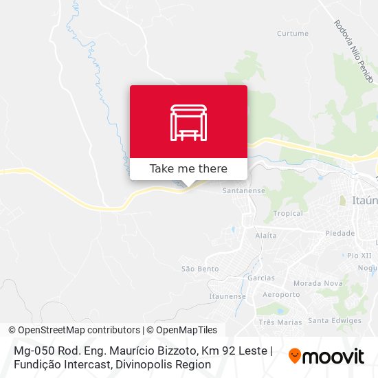 Mg-050 Rod. Eng. Maurício Bizzoto, Km 92 Leste | Fundição Intercast map