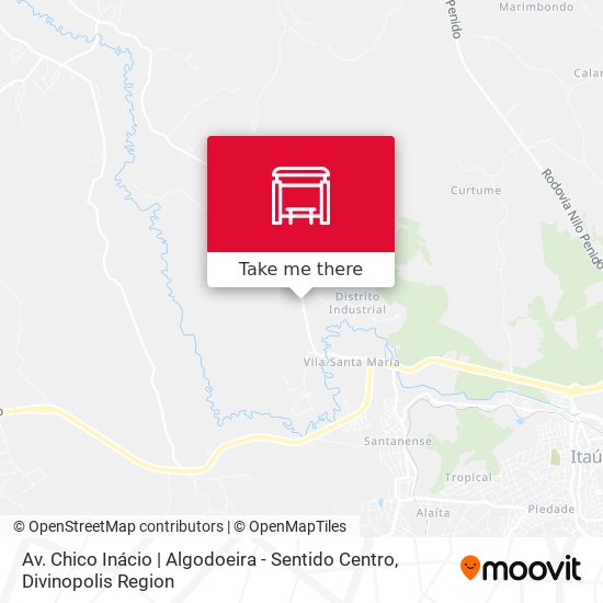 Av. Chico Inácio | Algodoeira - Sentido Centro map