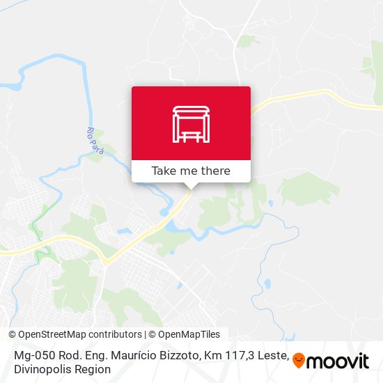 Mg-050 Rod. Eng. Maurício Bizzoto, Km 117,3 Leste map