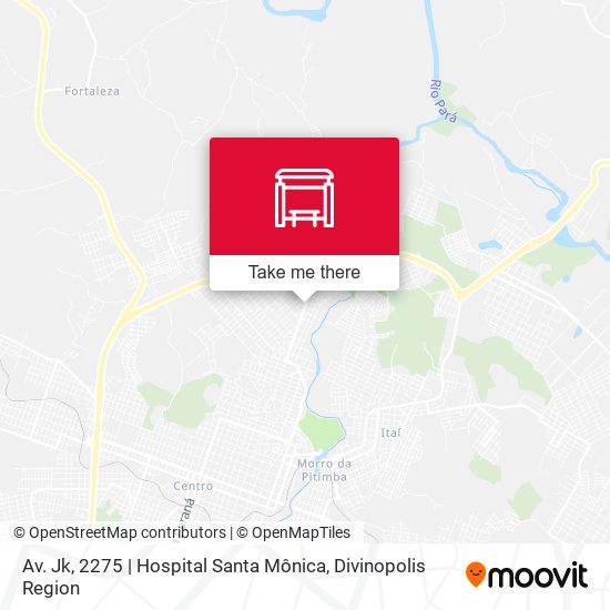 Av. Jk, 2275 | Hospital Santa Mônica map