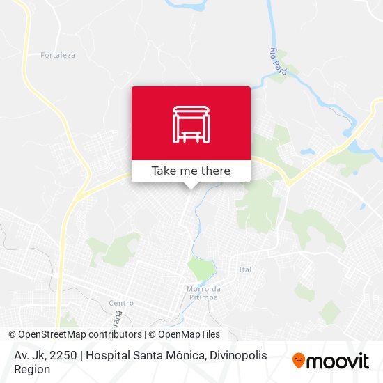 Av. Jk, 2250 | Hospital Santa Mônica map