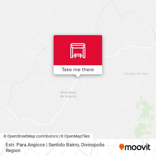 Estr. Para Angicos | Sentido Bairro map