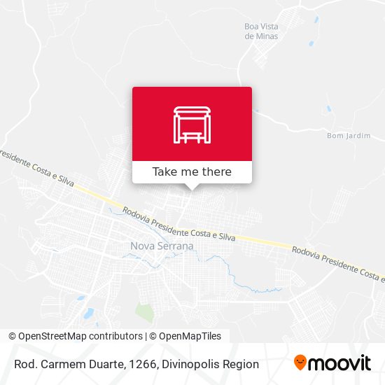 Rod. Carmem Duarte, 1266 map